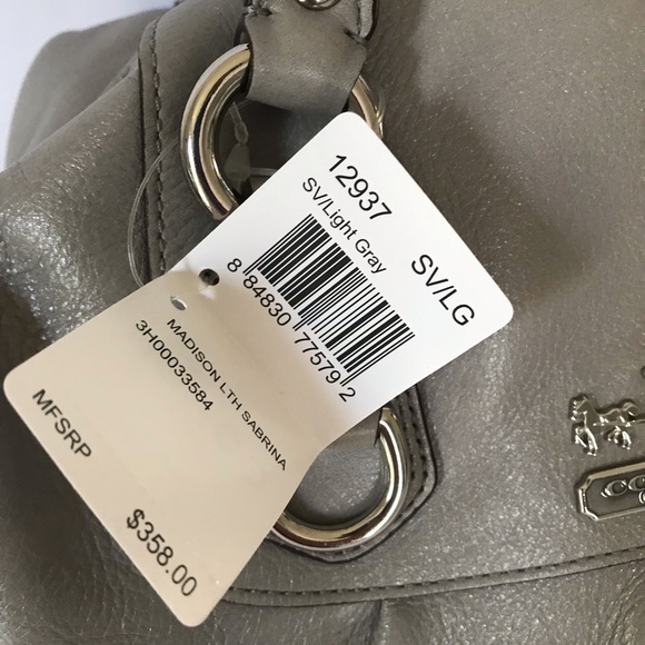 Coach Madison Sabrina leather handbag #12937 - Picture 5 of 17
